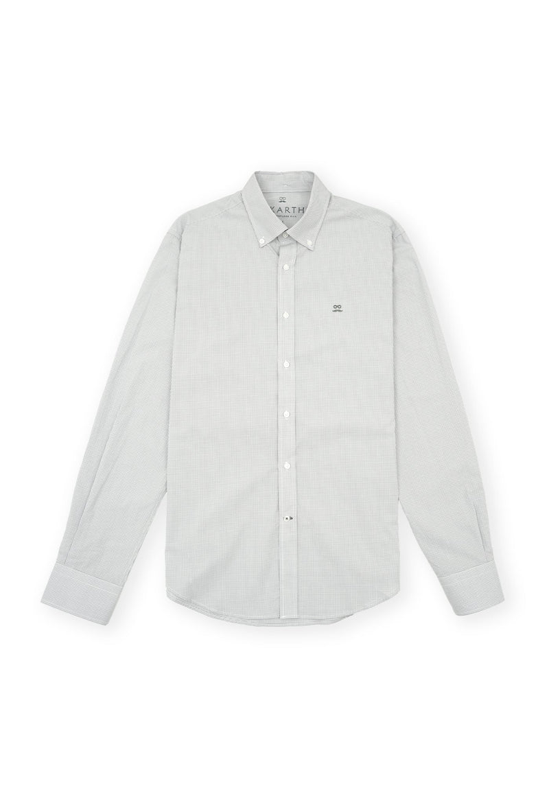 Camisa Classic Square Gris Oscuro