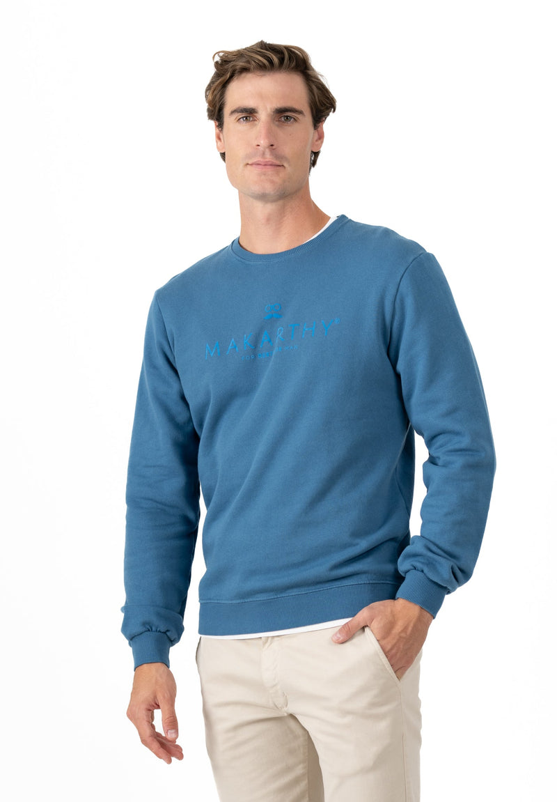 Sudadera Restless Azul Medio